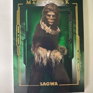 Star Wars Masterwork Card - Sagwa